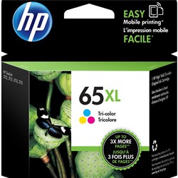 HP 65XL Ink Cartridge High Yield Tri Colour N9K03AA