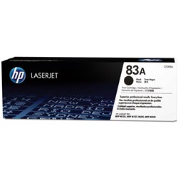 HP 83A LaserJet Toner Cartridge Black CF283A