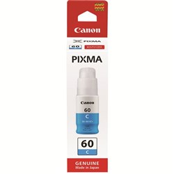 Canon Pixma GI60 Ink Bottle Refill Cyan