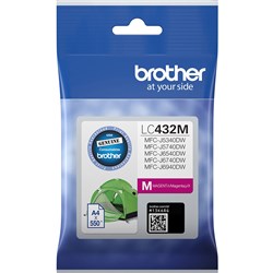 Brother LC-432M Ink Cartridge Magenta