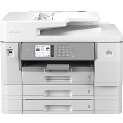 Brother MFC-J6957DW Inkjet INKvestment Multi-Function A3 Colour Printer White