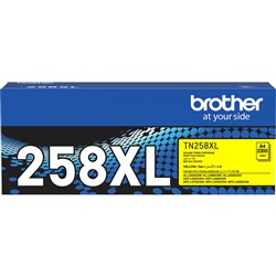 Brother TN-258XLY Toner Cartridge High Yield Yellow