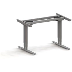 Sylex Arise ACT2 Sit Stand Desk Frame Only 1500-2100W x 700D x 625-1275mmH Silver