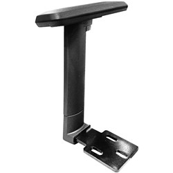 Adjustable Arm Rest Only For Expo And Click Task Chairs Set of 2 Black