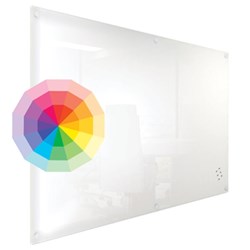 Visionchart Magnetic Custom Printed Planner Glass Board 2000 x 1200mm Frameless