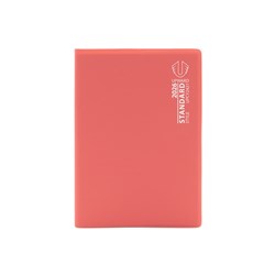 Upward Standard Diary A6 Week To View Red