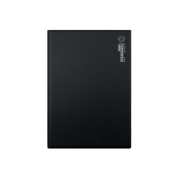 Upward Standard Diary A4 Day To Page Black