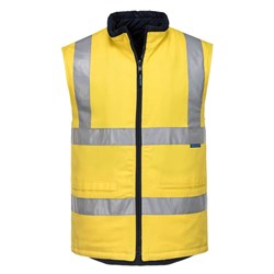 Portwest Hi-Vis Reversible Vest Medium Yellow