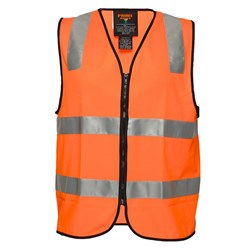 Portwest Hi-Vis Zipped Vest Small Orange