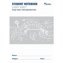 WRITER STUDENT NBK LIGHT GREY WB91400