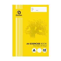 OLYMPIC EXERCISE A4 48PG 8MM A4 48pg exercise book