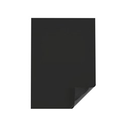 Visionchart Vista Magnetic Sheeting A4 Black