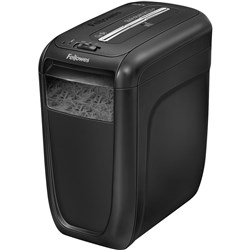 Fellowes Powershred 60Cs Cross-Cut Shredder Black