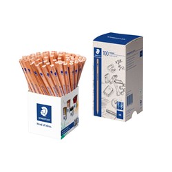 Staedtler 130 Natural Graphite Pencils HB Cup of 100