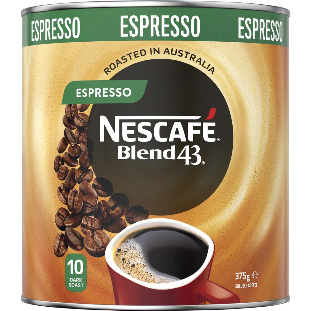 Food & Beverages - Nescafe Blend 43 Espresso Instant Coffee 375gm Can ...